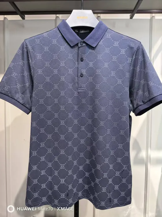 爱登堡新时尚印花短袖T恤