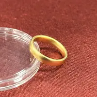 【小宝专属】足金999古法素圈宽版戒指