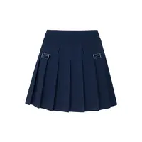 【丽公主】商场同款冬季新品精纺TR百褶短裙N1710A34527
