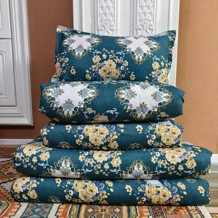 民族风透气家用床上用品被套床单枕套