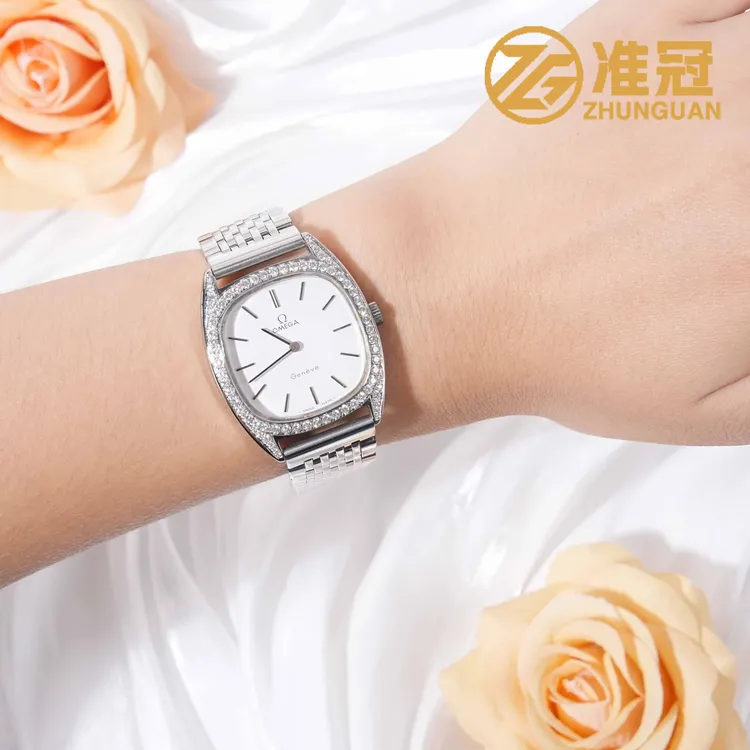 95新 Omega/欧米茄 32mm手动机械PD6148日内瓦系列瑞士后钻