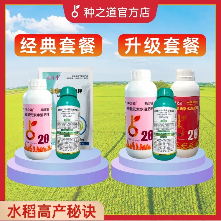 【大户优选】种之道悬浮硼增产套餐 促进水稻结实率籽粒饱满 产量高