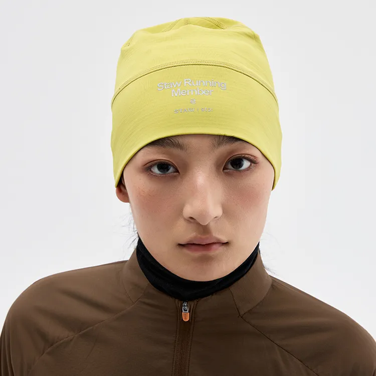 STAW世拓抓绒跑步帽户外运动保暖防风套头帽秋冬男女款