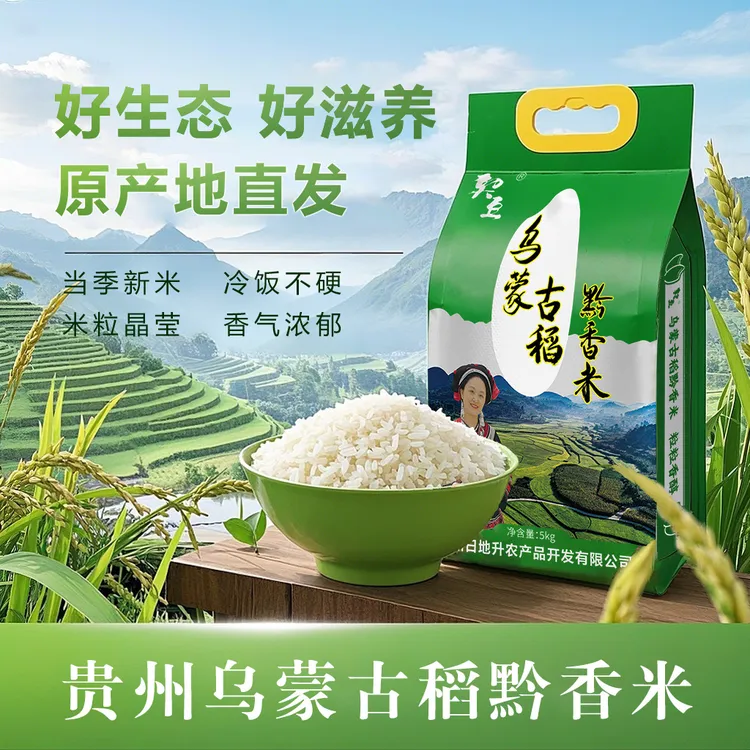 当季新米（试吃3斤）贵州乌蒙古稻黔香米正宗高山梯田种植软糯鲜香