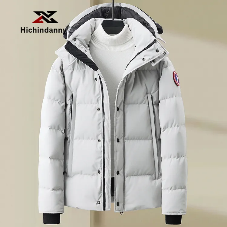 HICHIN白鹅绒运动羽绒服男女款秋冬季加厚防寒服保暖羽绒衣情侣
