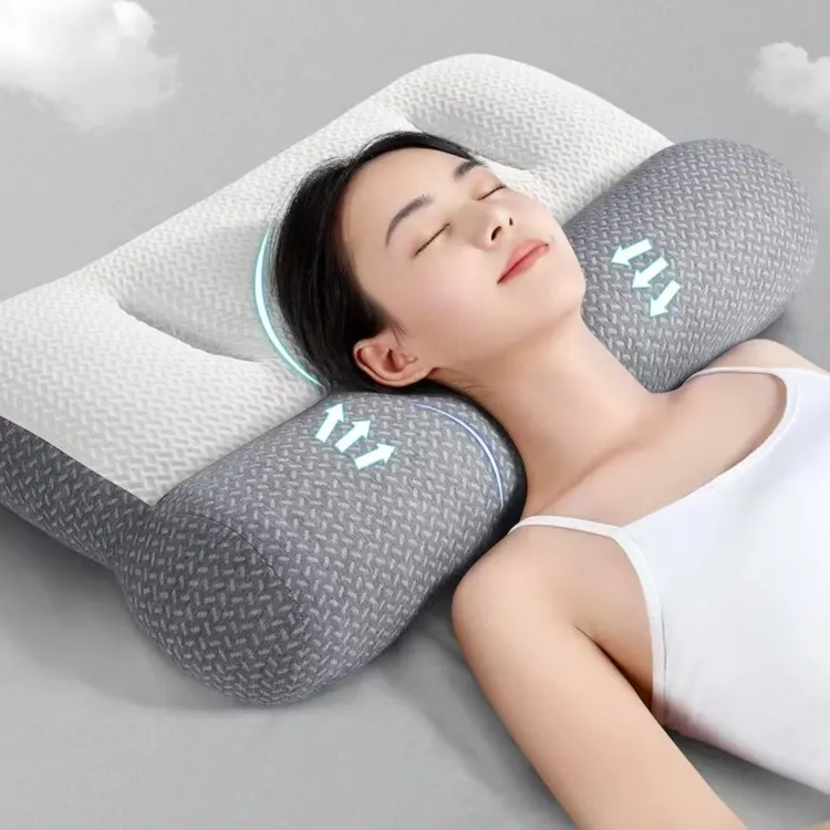护颈睡眠松弛感枕芯升级牵引枕科学分区枕头枕芯学生单人家用枕头