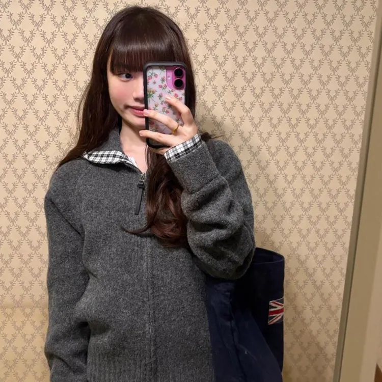 Un｜秋冬毛衣开衫百搭款