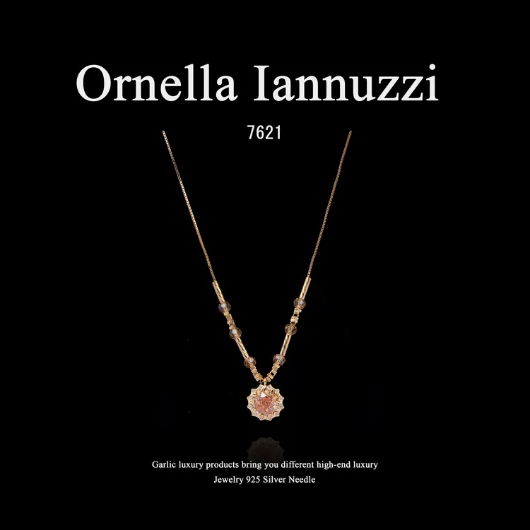 镀K金 Ornella Iannuzzi【向阳而生】项链~7621(46cm)