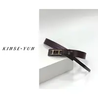 KINSE YUN  腰封配饰免打孔百搭羊纹皮带QD0059