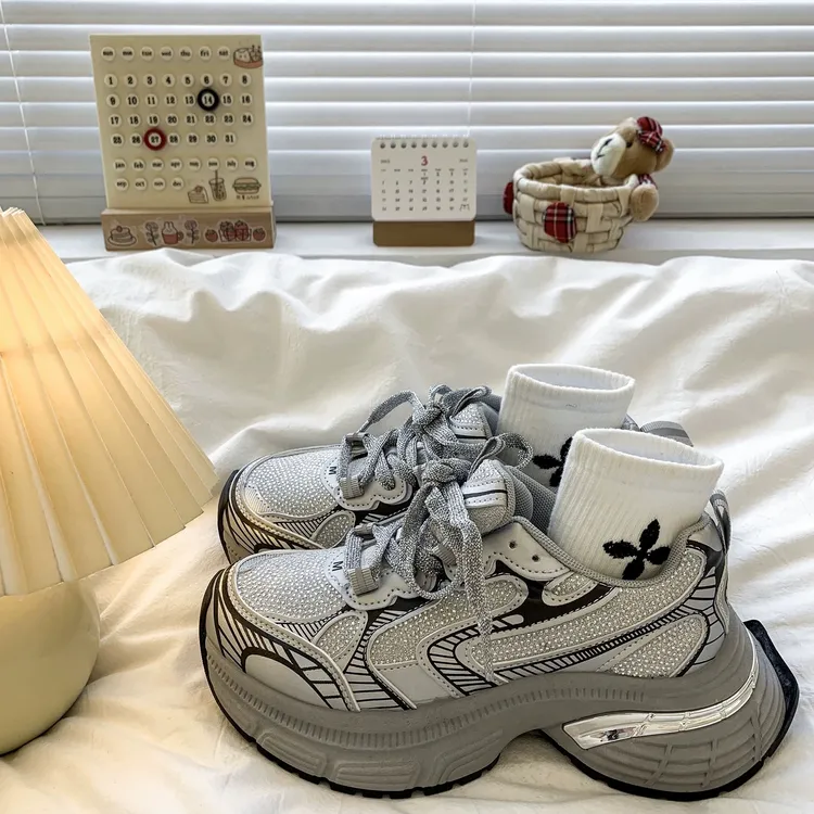 老爹鞋老爹鞋女ins休闲复古学生秋季韩版厚底透气