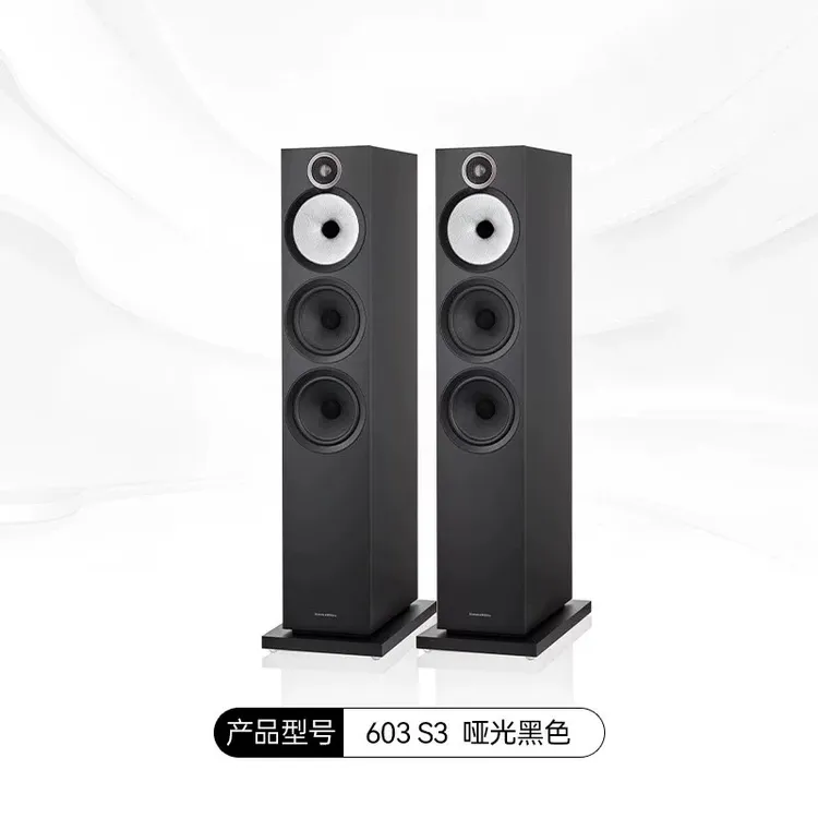 宝华韦600系列603 S3落地式主音箱家庭影院HIFI音响2.0无源音箱