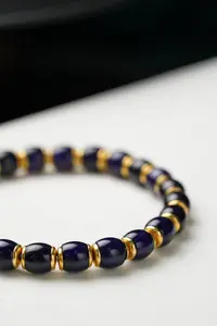 天然青金石手串手链单圈