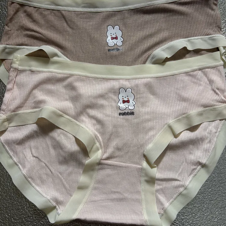 直播间10条装女士莫代尔蕾丝中低腰舒适柔软三角裤内裤