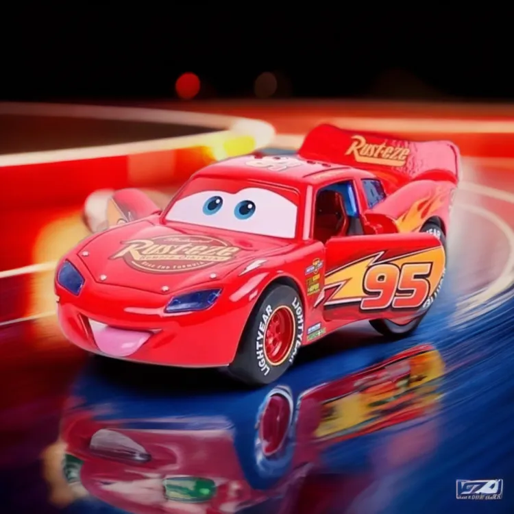 【双开门麦昆】汽车总动员合金闪电麦昆回力赛车模型玩具生日礼物