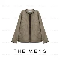 THE MENG【流年】松弛老钱感复古短款毛呢大衣#M253A1218