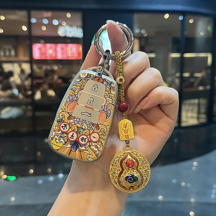 丰田凯美瑞钥匙套新汉兰达皇冠陆放普拉多亚洲龙荣放卡罗拉锐放包