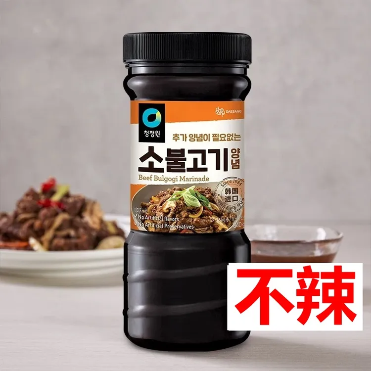 韩国进口清净园牛肉酱调味料 840g