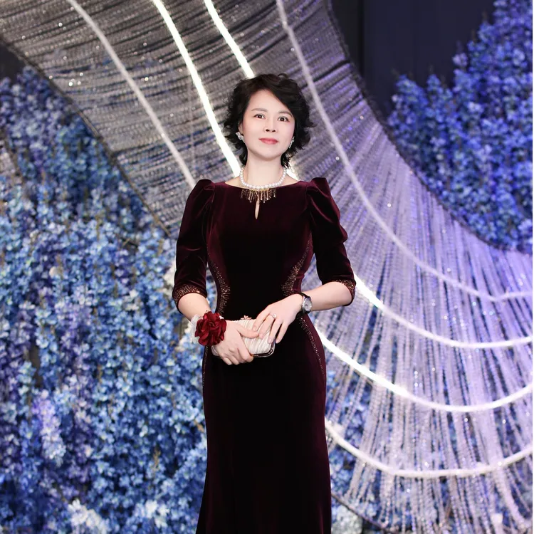 BOFEINA/帛妃娜喜婆婆喜妈妈高定晚宴喜婆婆妈妈装年轻版喜婆婆装
