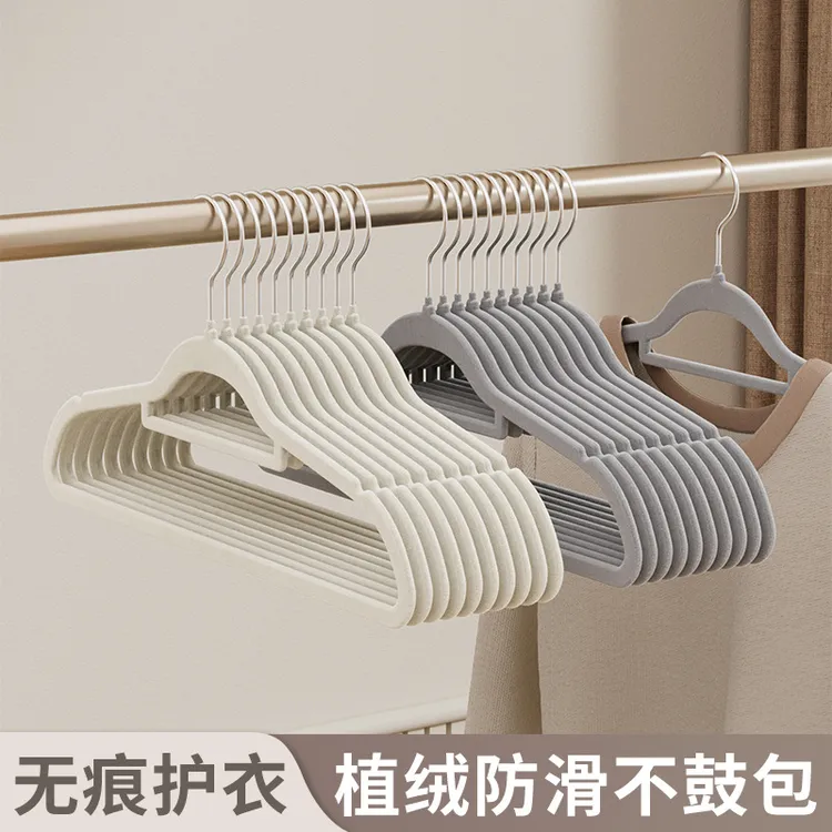 衣架家用衣架防滑无痕晾衣架整理师专用衣架加粗宿舍衣撑挂衣