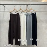杨杨 曦XI-60352上新松紧腰抽绳百搭休闲卫裤