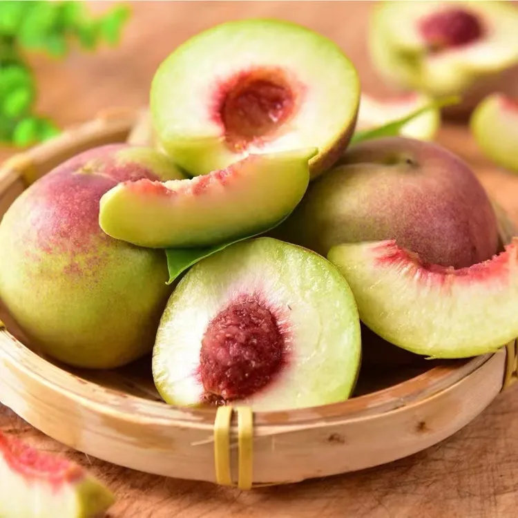 【果农推荐】正宗山东青州蜜桃新鲜水果秋桃半离核应季蜜桃冬雪蜜桃