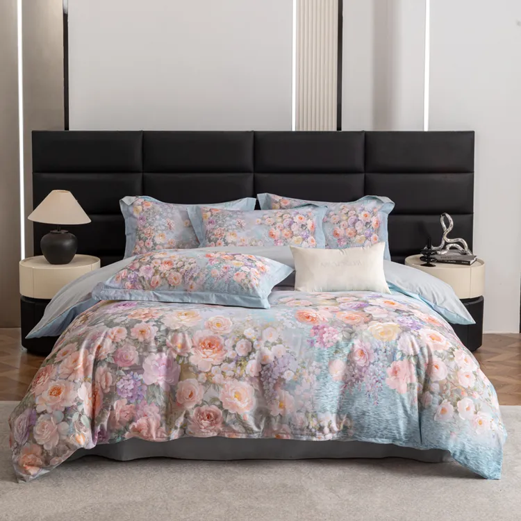 爆款100%纯棉加厚设计师款全棉纯棉四件套 -古法庄园