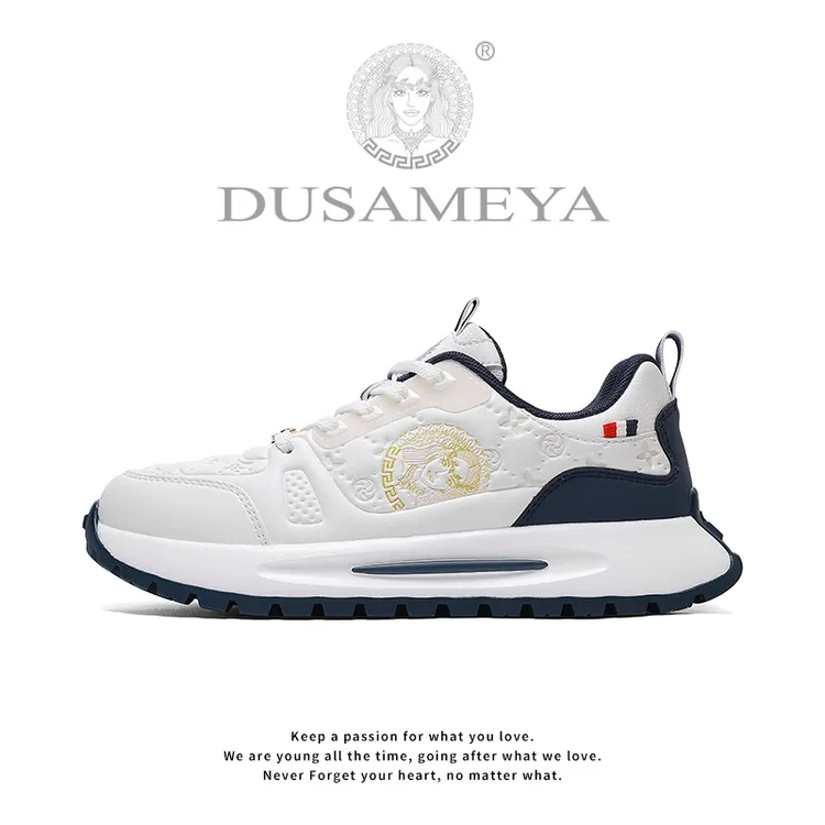 DUSAMEYA/杜莎米娅奢侈品荧光情侣鞋潮鞋四季时尚百搭厚底增高鞋