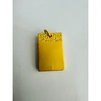 【小云专享】足金999饰品 黄金无事方牌吊坠 2.76 GP
