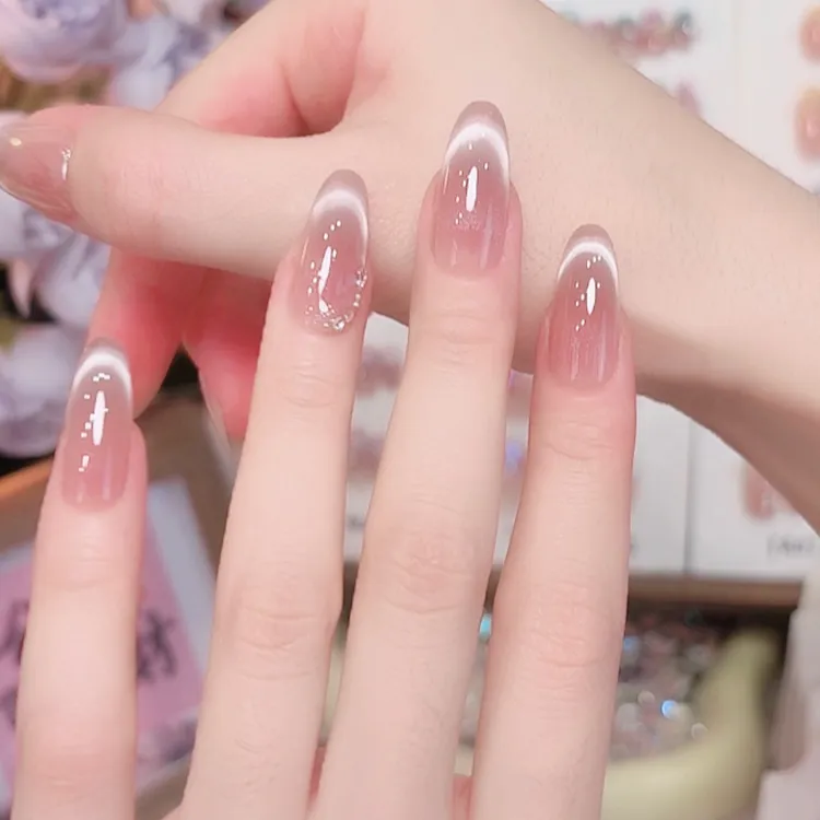 【法式猫眼】纯手工新款穿戴美甲款--10片装