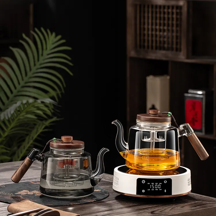 电陶炉煮茶2025新款家用煮茶器多功能小型烧水煮茶炉电热炉煮茶壶