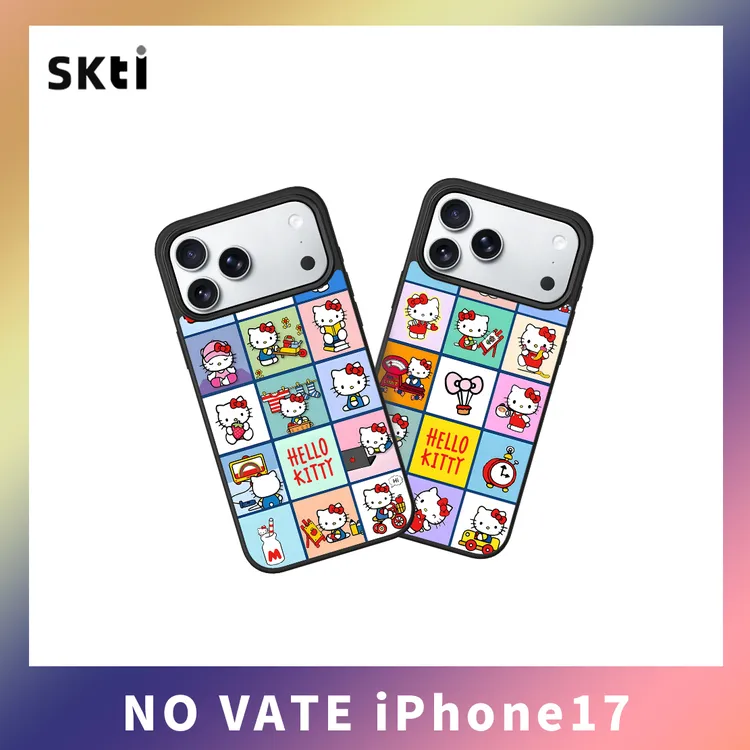 原创三丽鸥KT猫鎏金适用苹果17手机壳iPhone16简约15新款13promax