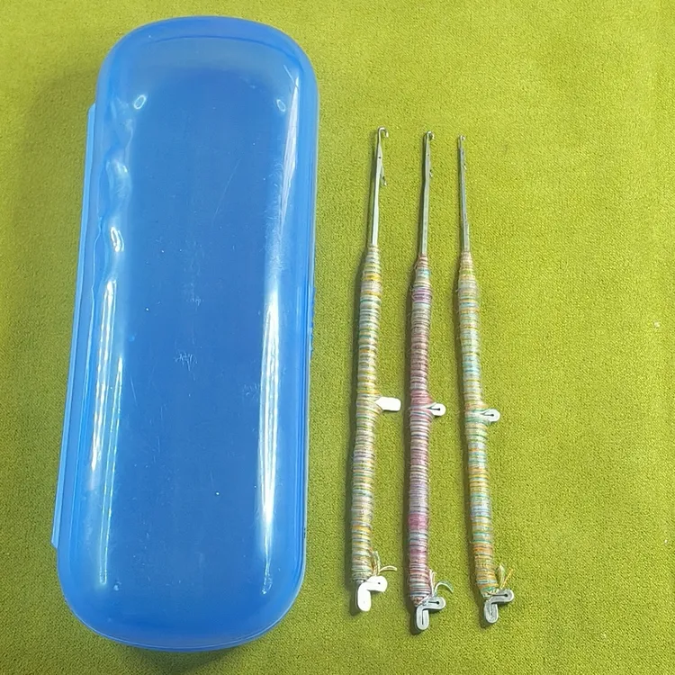 毛衣破洞修补钩针三型号