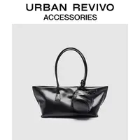【HOT】URBAN REVIVO2025秋季新款女简约托特单肩包UAWB50250#