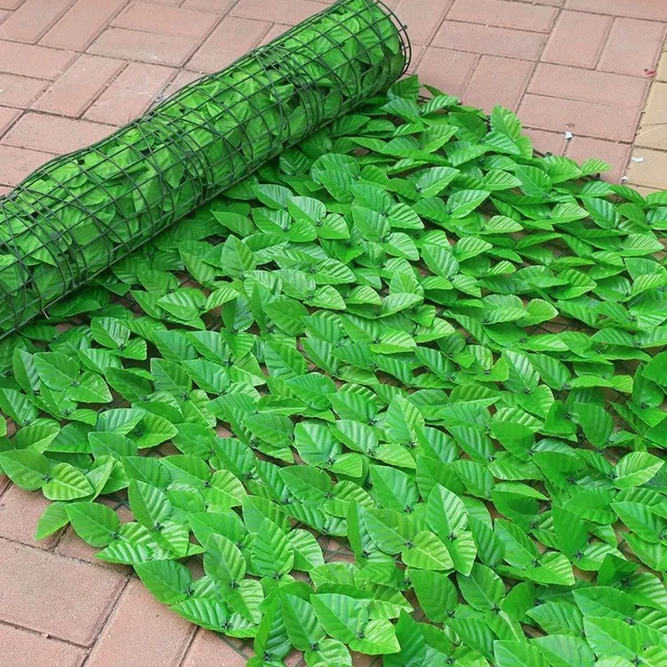 仿真篱笆爬山虎假树叶绿化植物户外阳台栏杆栅栏围挡吊顶遮阳装饰