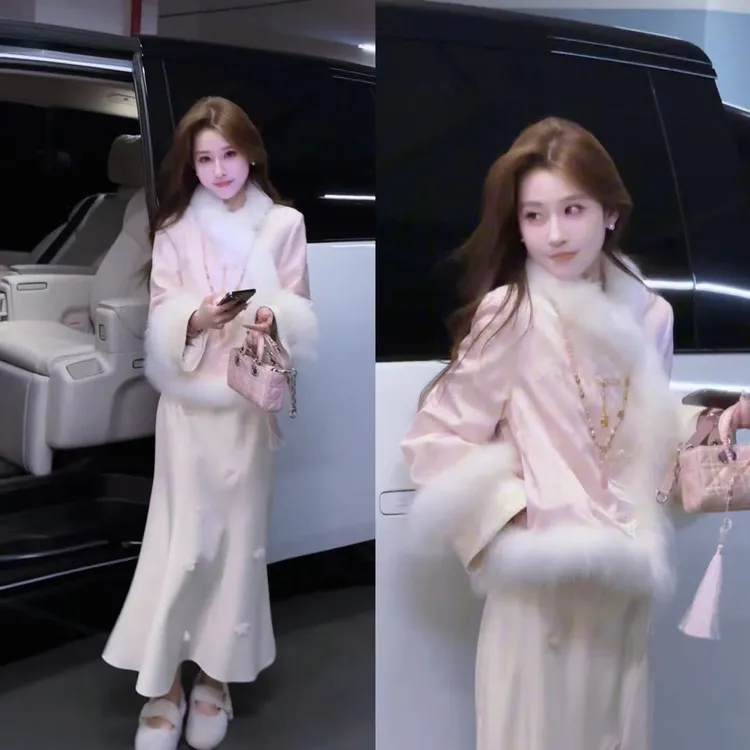 【婷婷】《蝴蝶牡丹•粉偏光》系列搭配半裙 TT2SDTY2893