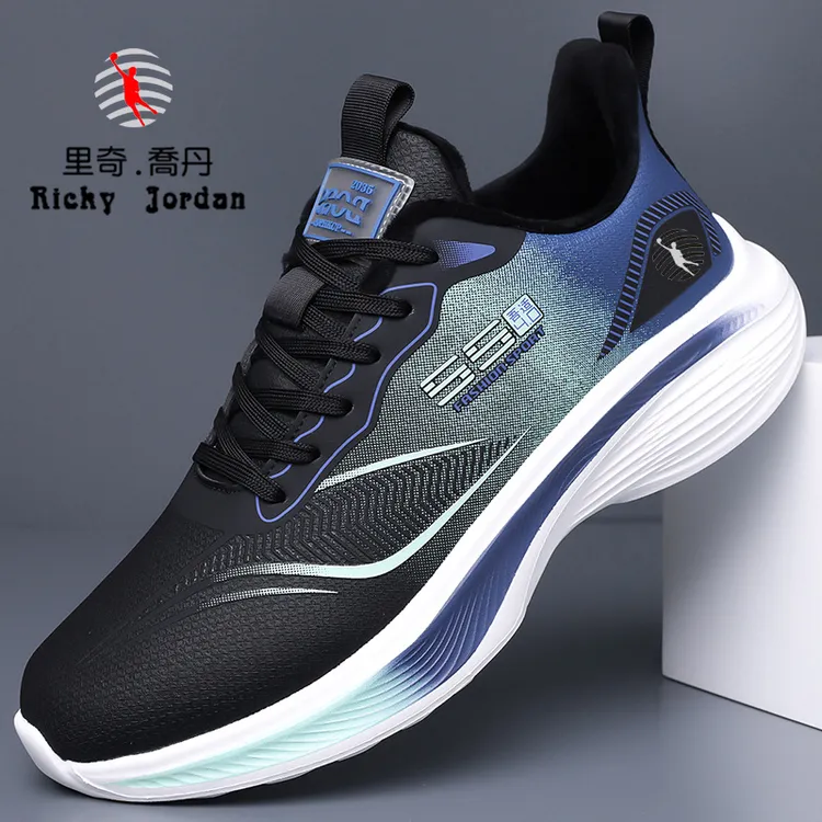 里奇乔丹正品男鞋秋季新款休闲运动鞋减震轻便软底学生男士跑步鞋