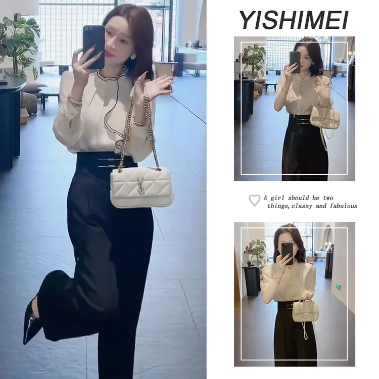 2025新款夏季穿搭时尚新中式百搭气质高级感短袖上衣休闲裤两件套