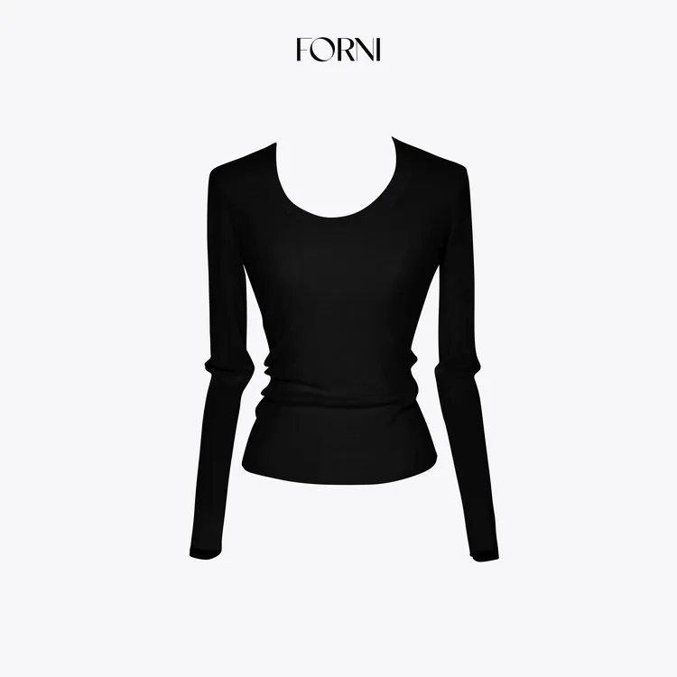 FORNI 暖暖tee 100德国扬子纱全羊毛针织打底
