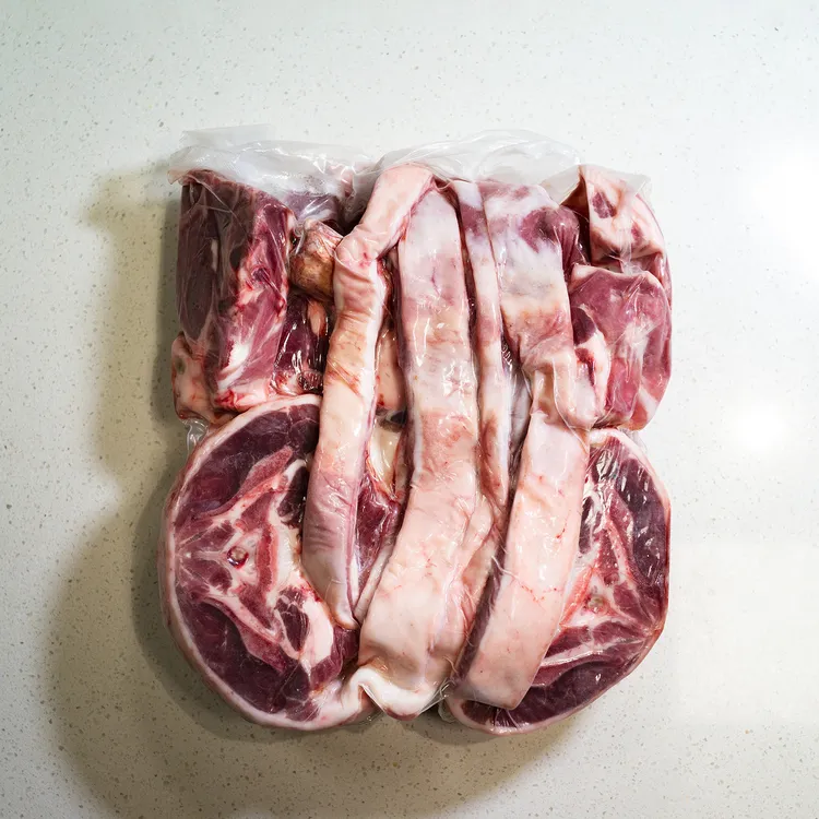 青海羊手抓肉家庭套餐精选美味羊棒骨