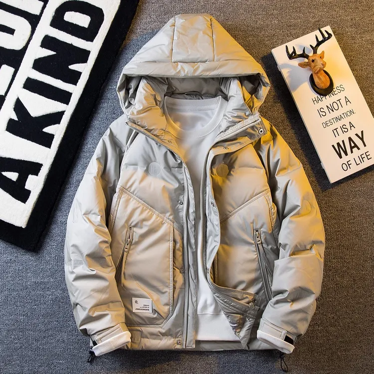 仓石一树潮牌高端工装羽绒服外套男士冬季新款保暖面包服高级外套