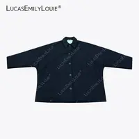 LUCASEMILYLOUIE欢姐0220棉花糖绵羊毛羊绒混纺廓形棉服2511104
