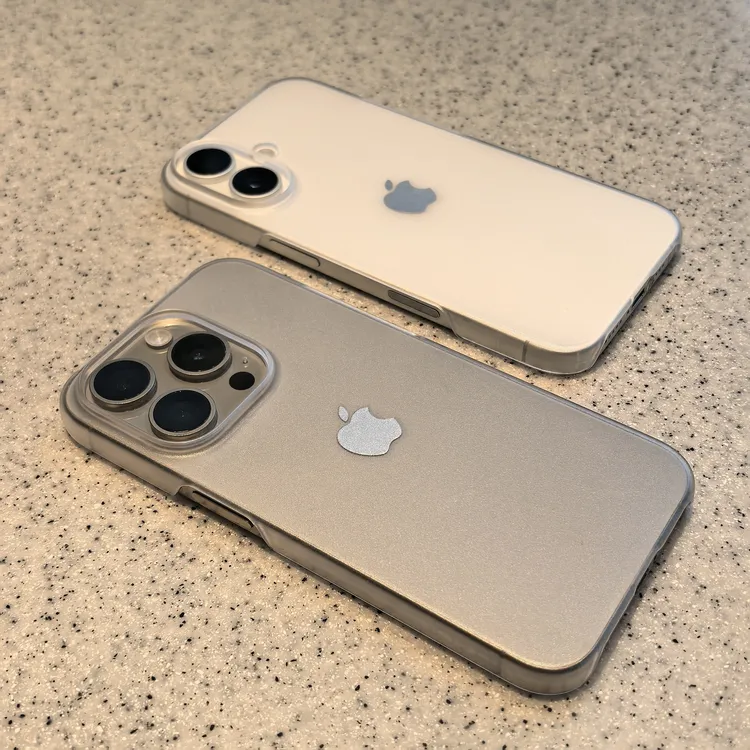奥菲顿半包PC磨砂硬壳适用苹果16promax手机壳华为oppo小米15vivo