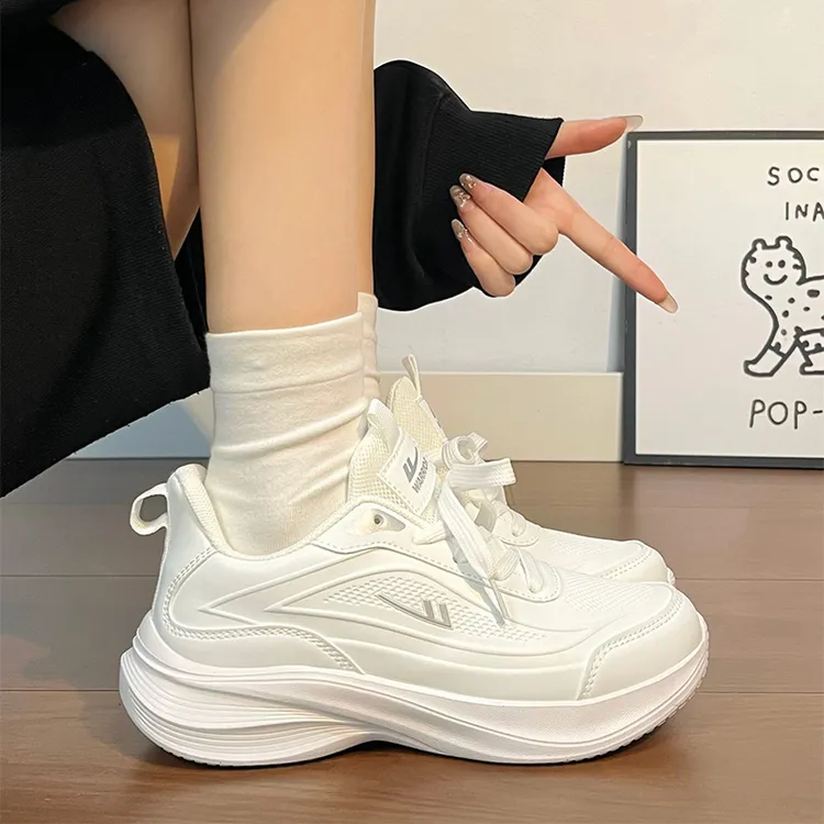 回力休闲运动鞋女款秋冬季爆款小白鞋百搭ins轻便耐磨厚底鞋学生