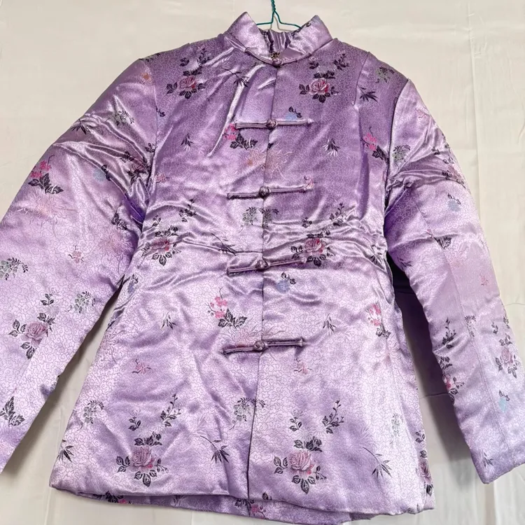 冬季经典龙凤提花老棉袄