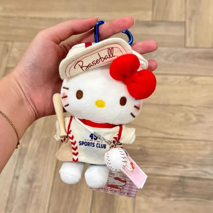 正版hellokitty凯蒂猫毛绒玩偶背包包挂件卡通可爱钥匙扣女友礼物
