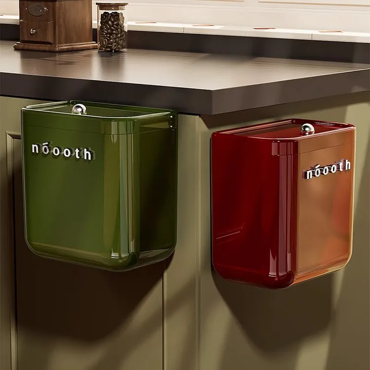 诺室挂式厨房垃圾桶家用厨房专用免弯腰厕所垃圾筒大号厨余收纳桶