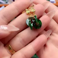 翡翠银S925镶嵌颈饰翡翠