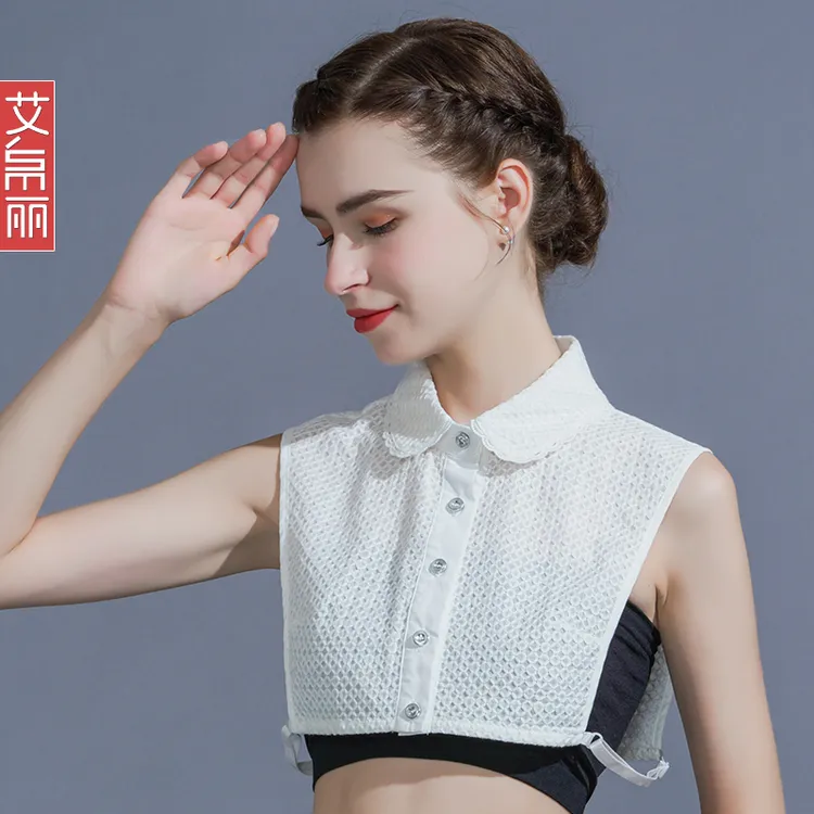 棉毛衣装饰领假领子搭配假领衬衫领子衬衣领秋冬百搭假衣领女