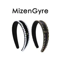 MizenGyre原创设计复古气质轻奢简约链条小香风发箍