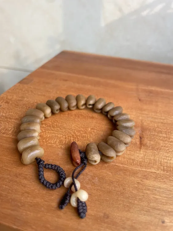非金属木质手链 椰枣核手串